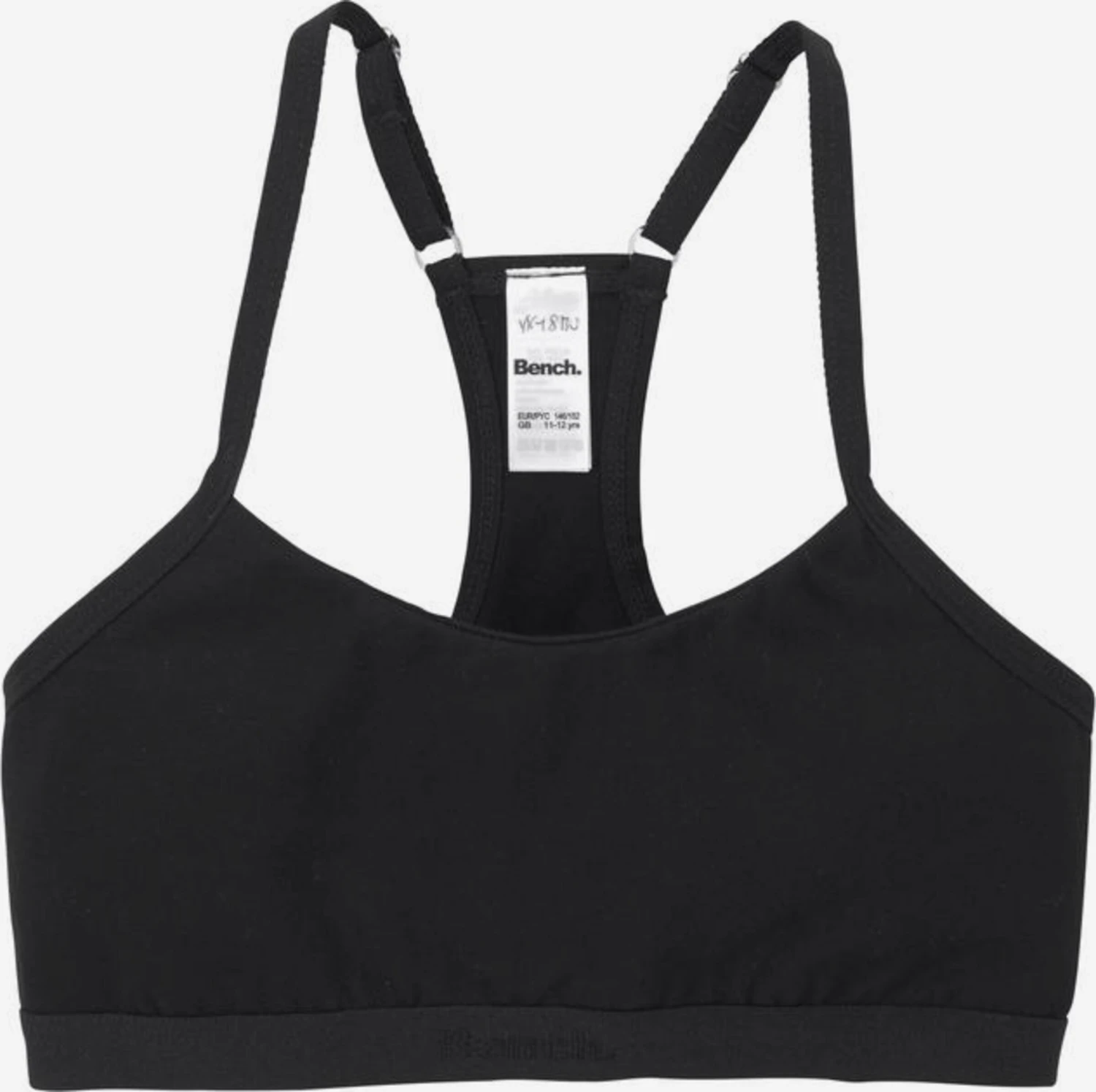 Bench Underdele Bustier BH Børn Sort 1 Bench Underdele Bustier BH Børn Sort
