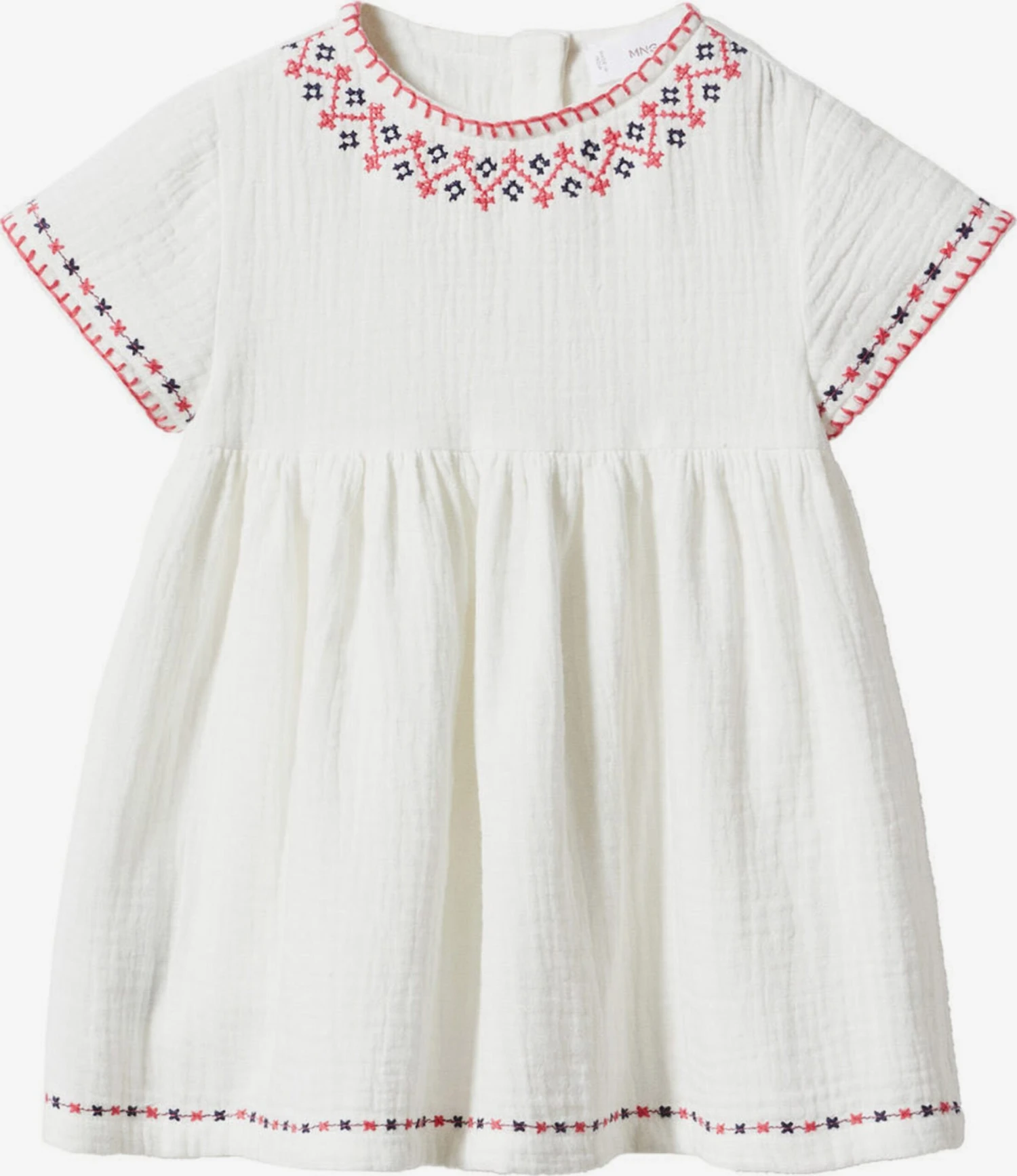 Mango Kids Kjoler Kjole Simon Børn Hvid 1 Mango Kids Kjoler Kjole Simon Børn Hvid