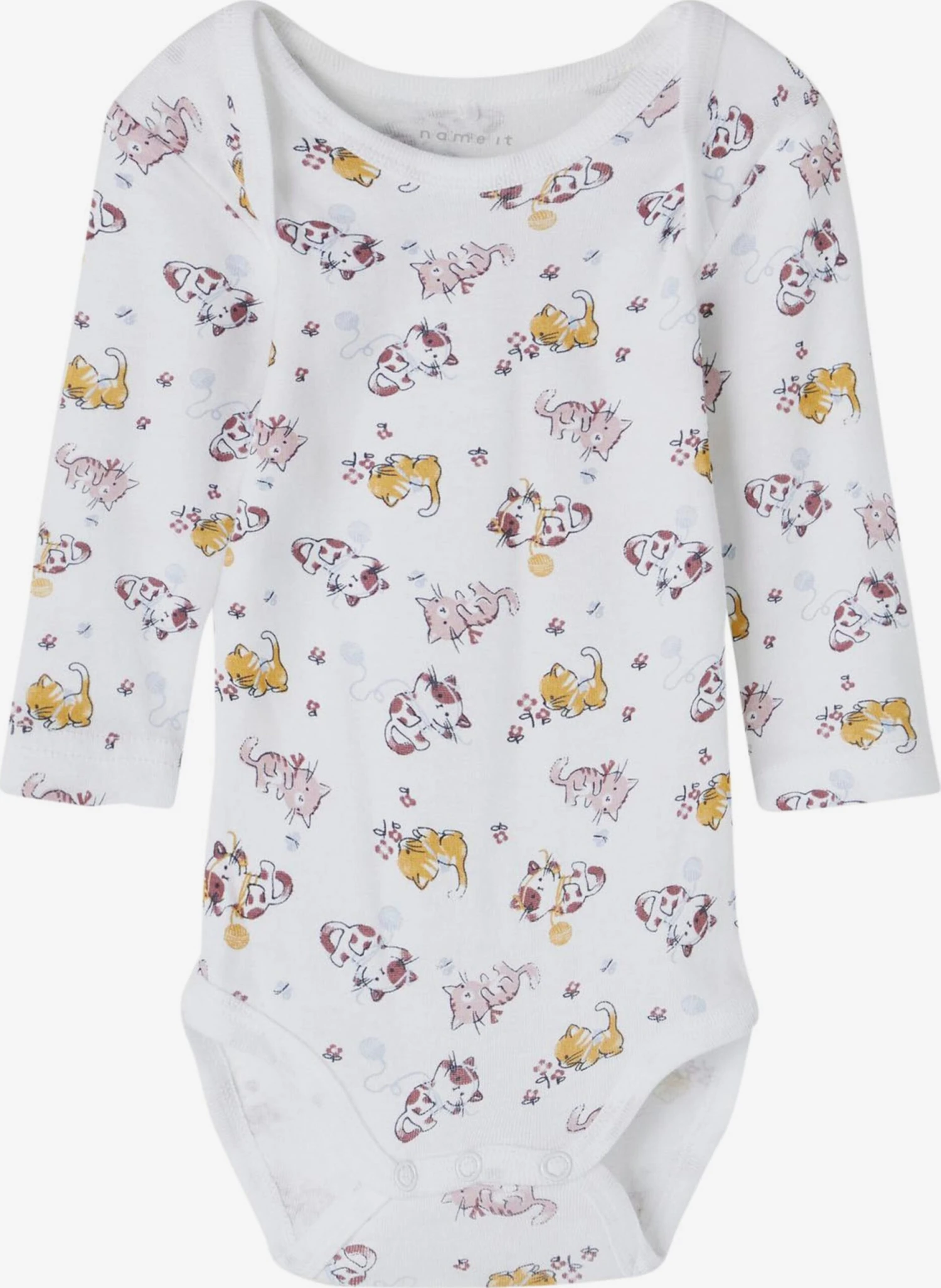 NAME IT Underdele Sparkedragt/Body Valerian Børn Gammelrosa / Pastelpink / Hvid 2 NAME IT Underdele Sparkedragt/Body Valerian Børn Gammelrosa / Pastelpink / Hvid - Billede 2