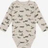 Hust & Claire Underdele Sparkedragt/Body Børn Beige-meleret