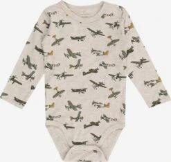 Hust & Claire Underdele Sparkedragt/Body Børn Beige-meleret