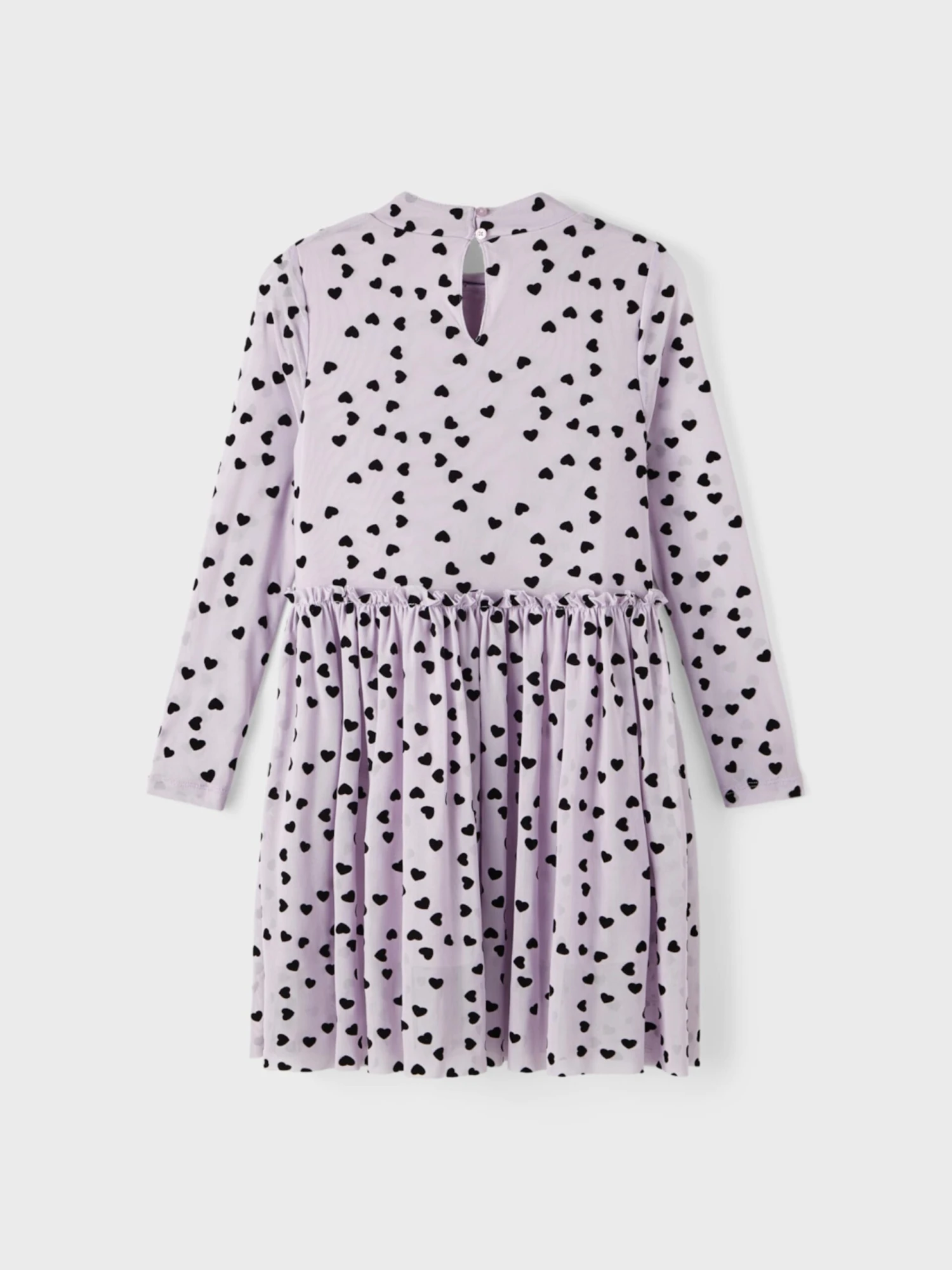 NAME IT Kjoler Kjole Sonni Børn Lilla 2 NAME IT Kjoler Kjole Sonni Børn Lilla - Billede 2