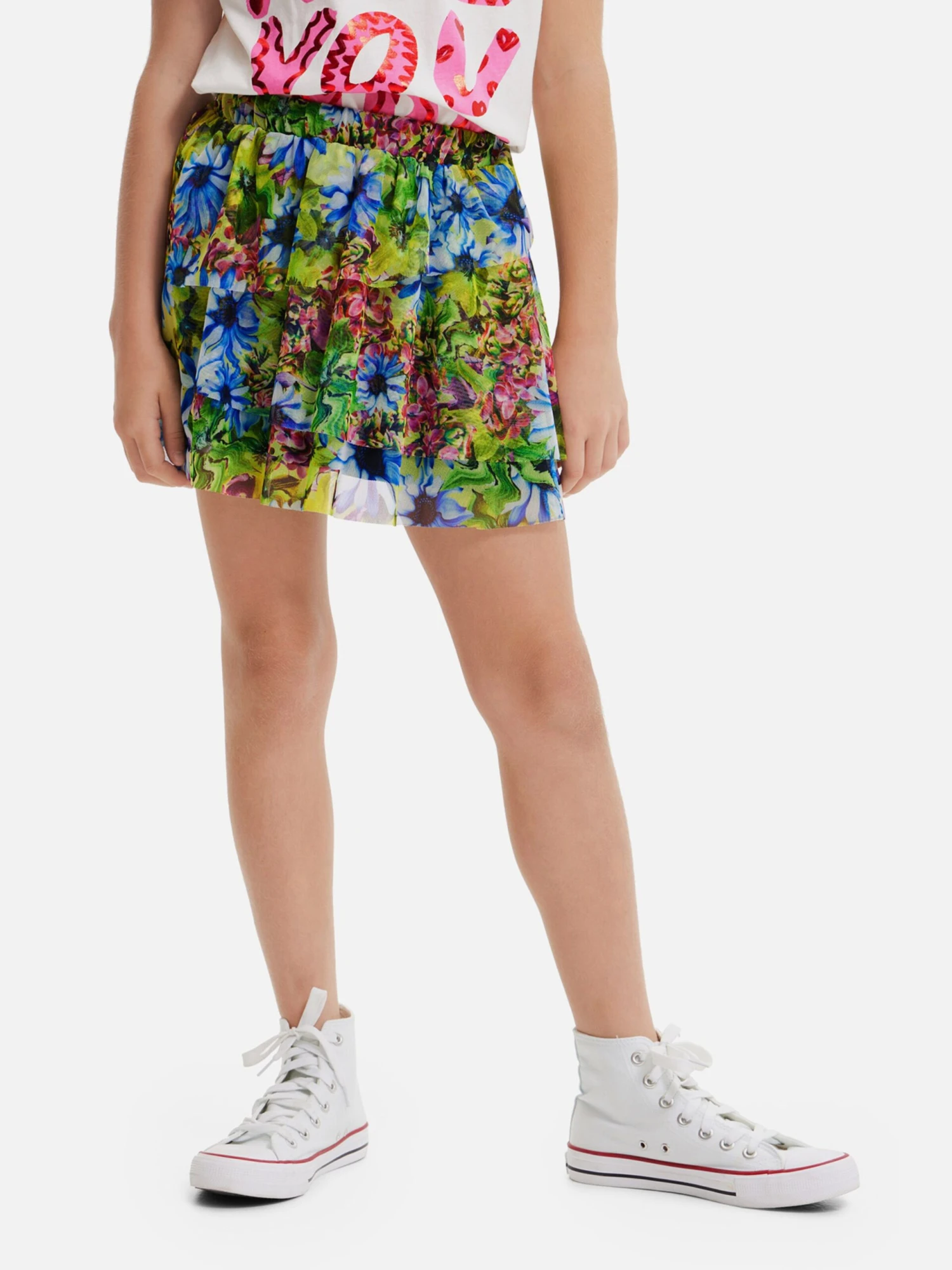 Desigual Nederdele Nederdel SKIRT GARDEN Børn Blandingsfarvet 2 Desigual Nederdele Nederdel SKIRT GARDEN Børn Blandingsfarvet - Billede 2