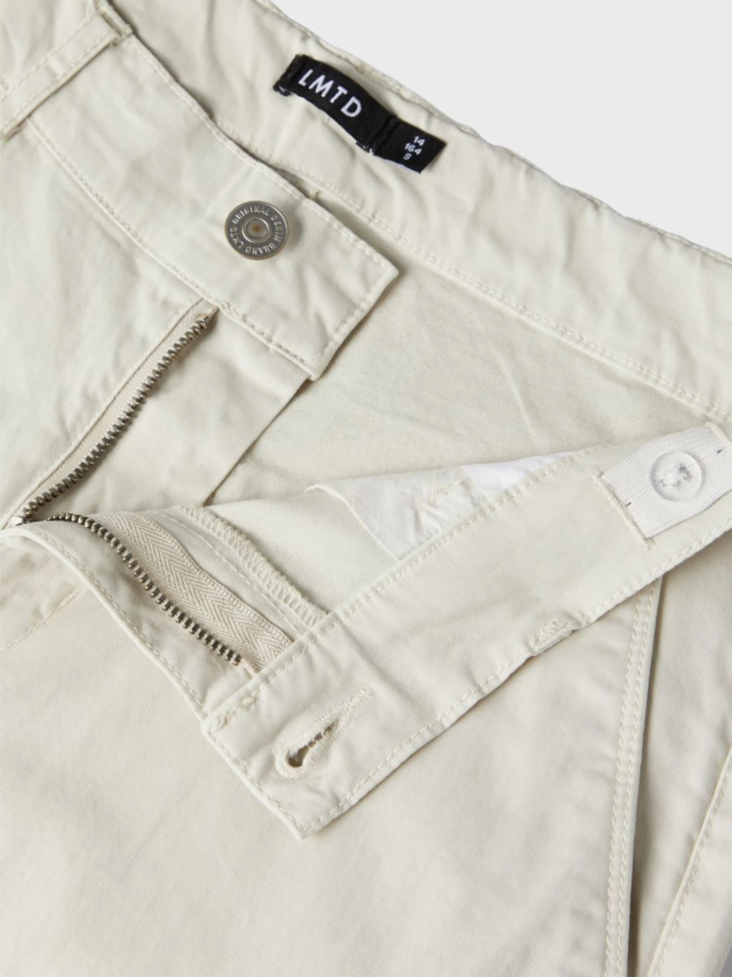 NAME IT Jeans Og Bukser Wide Leg Bukser Hilse Børn Beige 3 NAME IT Jeans Og Bukser Wide Leg Bukser Hilse Børn Beige - Billede 3