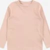 En Fant Langærmede Toppe Shirts Børn Gammelrosa