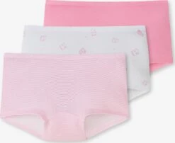 Schiesser Underdele Underbukser Børn Pink / Lys Pink / Hvid