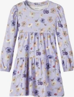 NAME IT Kjoler Kjole Brianna Børn Aubergine / Lyselilla